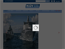 Tablet Screenshot of nidv.eu