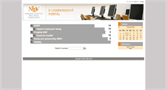 Desktop Screenshot of moodle.nidv.cz